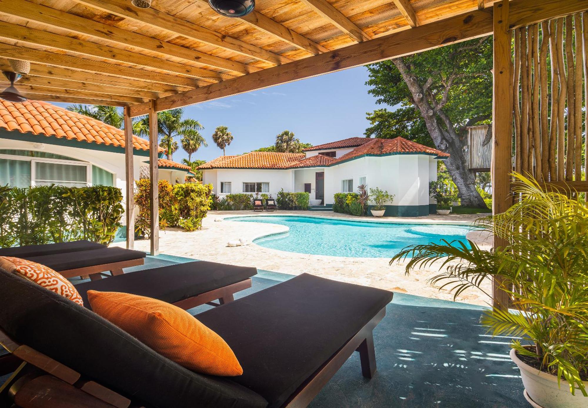 El Encuentro Surf Lodge Cabarete Ngoại thất bức ảnh